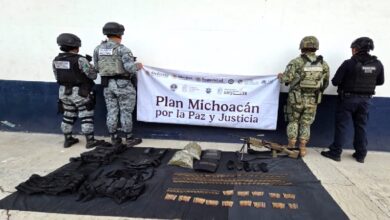 La Piedad, decomiso de armas,