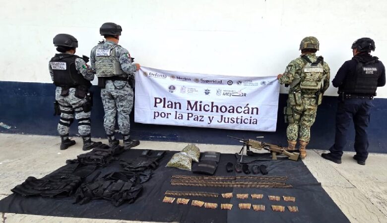 La Piedad, decomiso de armas,