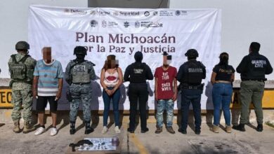Detenciones por narcomenudeo en Apatzingán