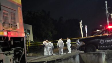 Peritos investigan vías férreas
