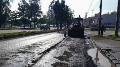 Reencarpetamiento vial en Morelia