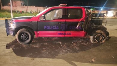 Accidente vial en Ciudad Hidalgo