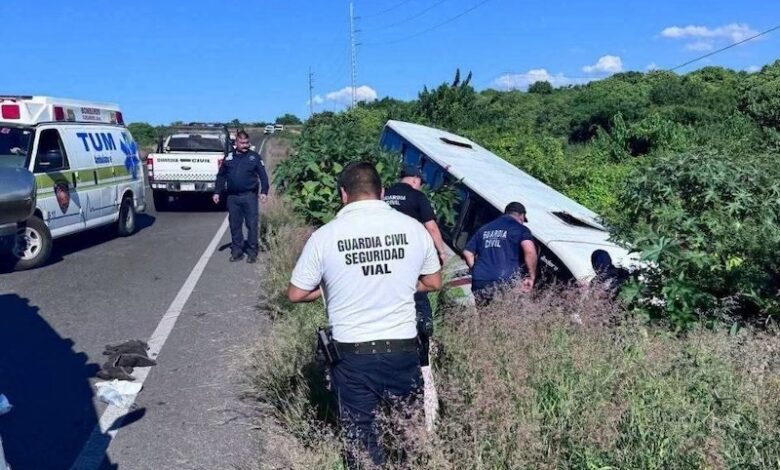 Accidente de autobús