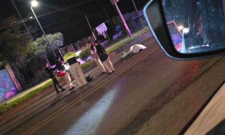 Accidente de motocicleta