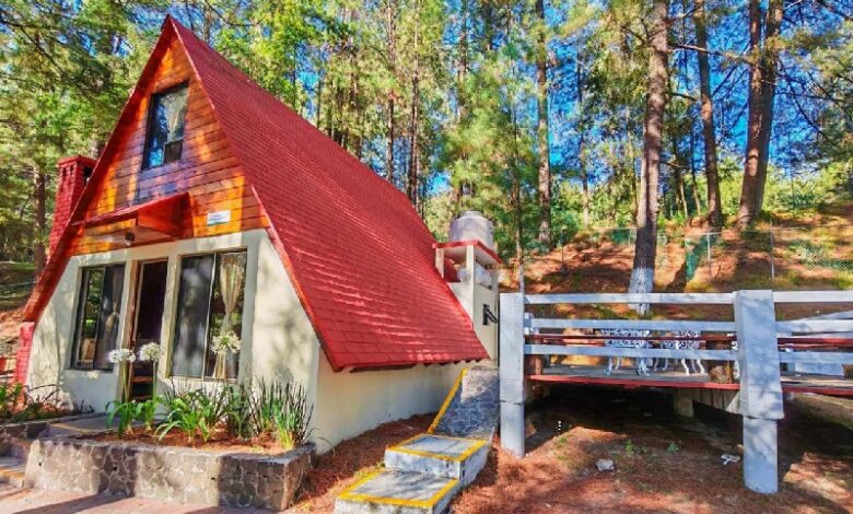 Cabaña turística en Los Azufres