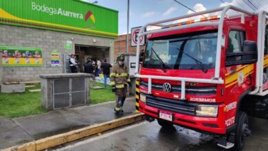Incendio comercial en Morelia