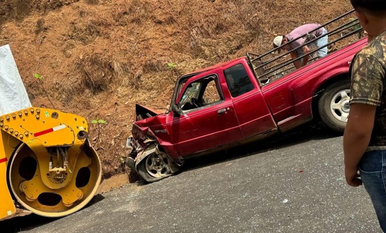 Accidente carretero en Los Reyes