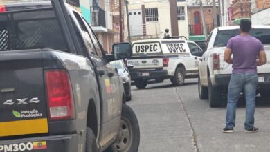 Camioneta de la USPEC