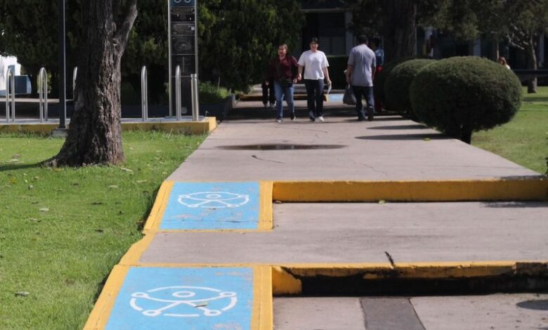 Rampas en Ciudad Universitaria