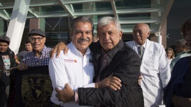 Raúl Morón Orozco y Andrés Manuel López Obrador