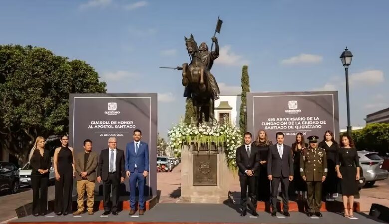 Guardia de honor en Querétaro